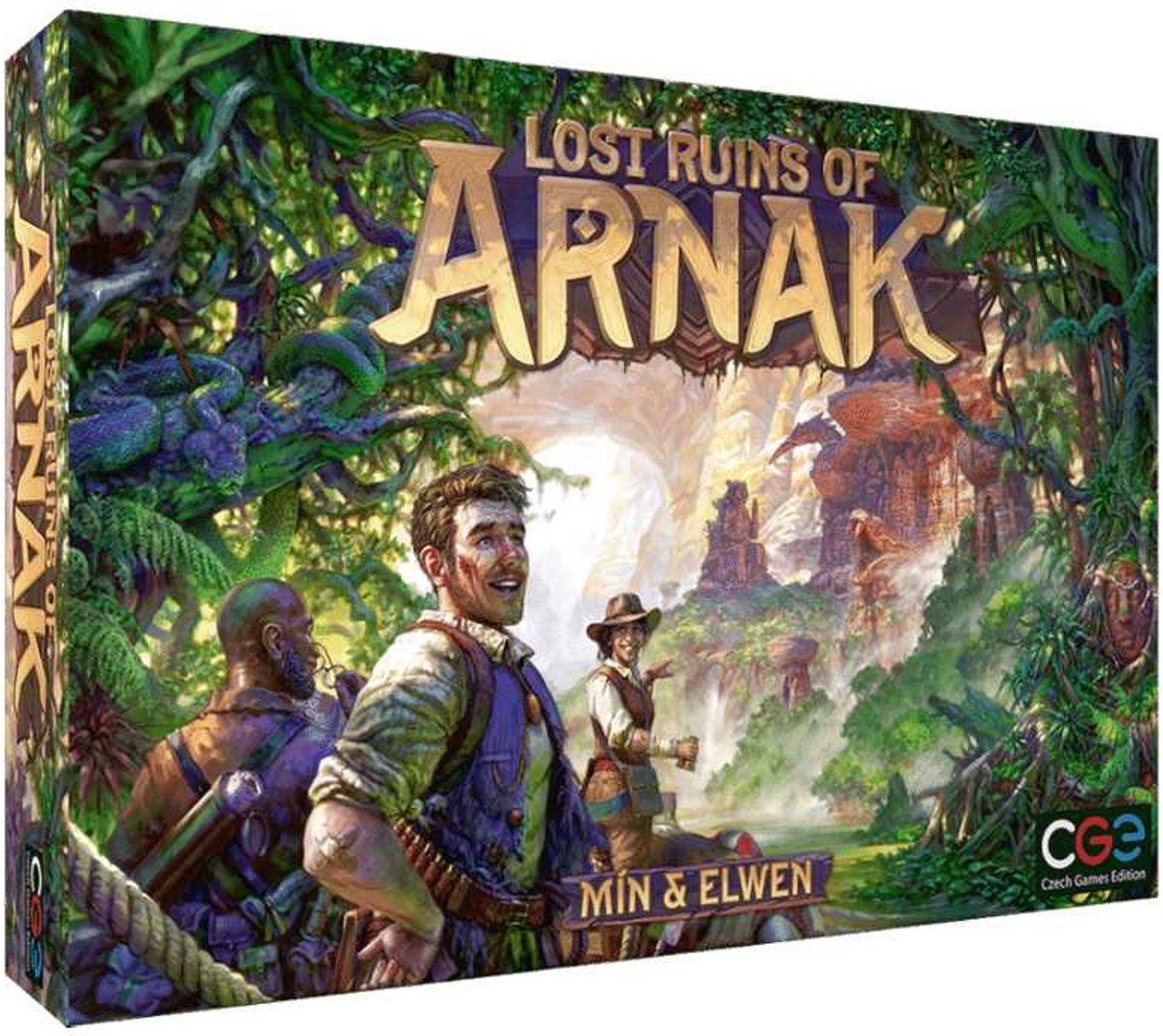 Wancelot a perdu les ruines du jeu de société Arnak - fr