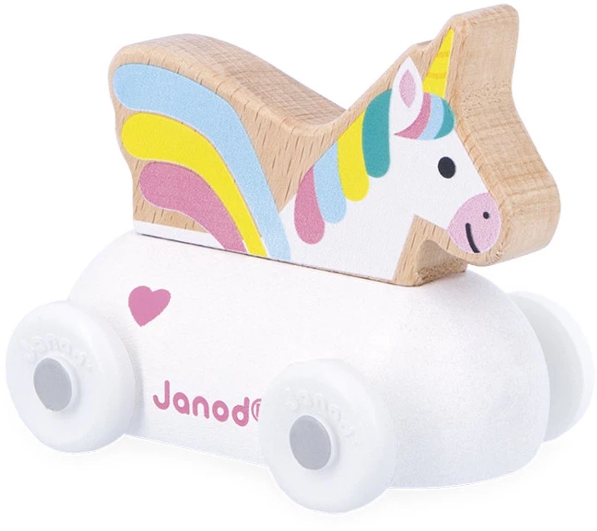 Janod - carrefour - mobile licorne en bois
