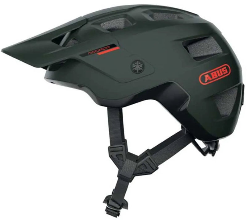 Casque VTT Abus Modrop - vert foncé - l