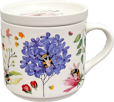 Tasse en porcelaine Nectar Meadows avec coque en sous-trasse