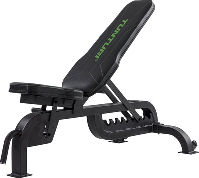 Banc de musculation utilitaire Tunturi ub90 pro - banc de fitness - banc d'entraînement - réglable - incl. application de remise en forme gratuite