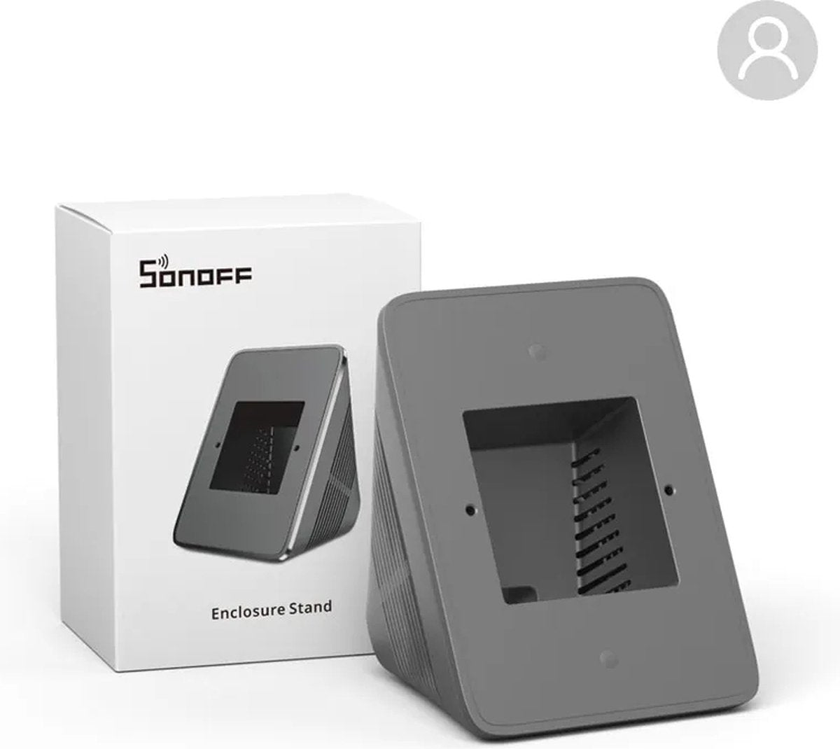 Support pour panneau Sonoff (noir)