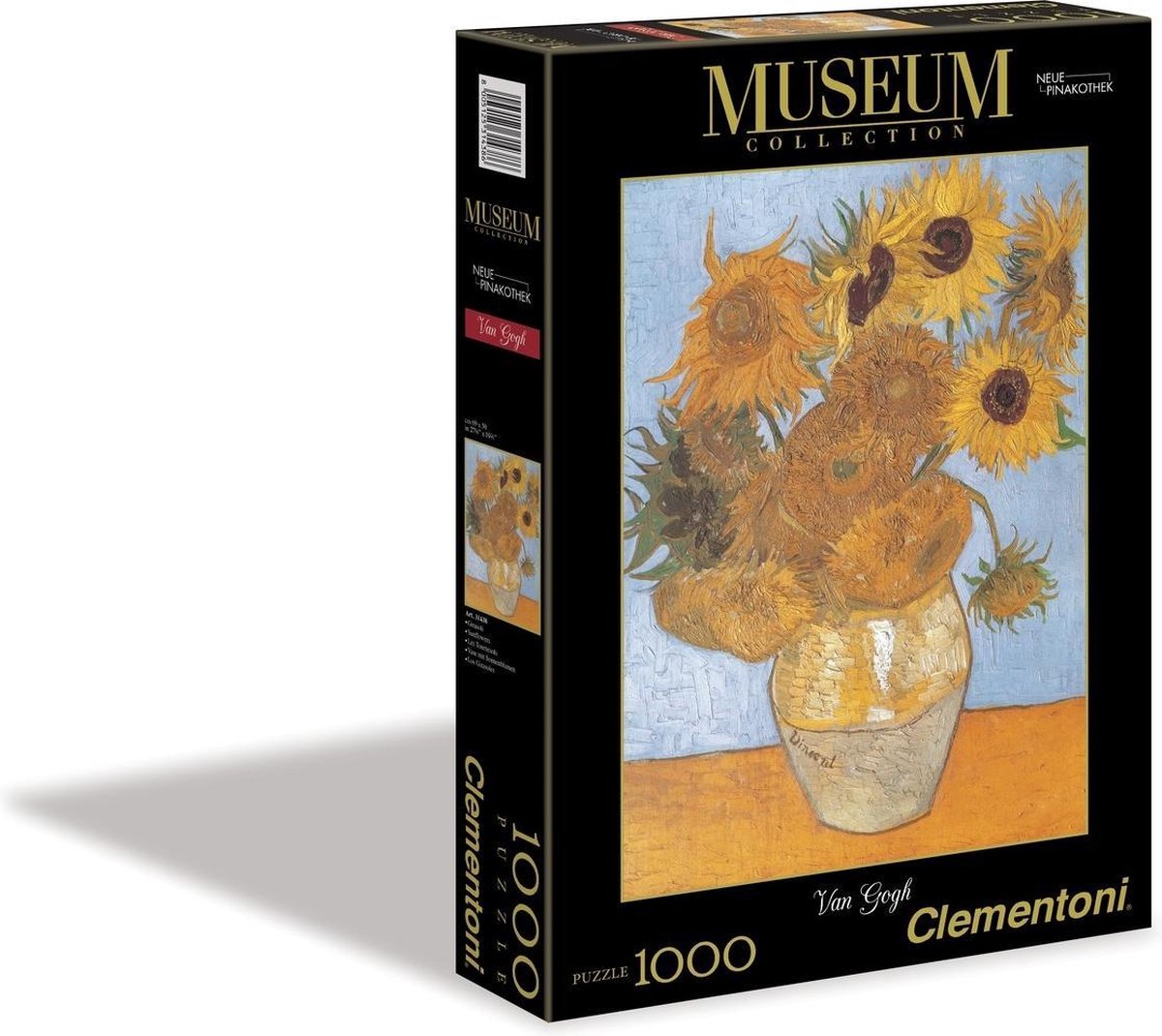 Puzzle de Jigsaw Clementoni de Gogh Sunflowers, 1000st.