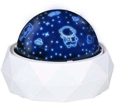 Grundig projecteur d'étoiles astronaute rond avec USB-C
