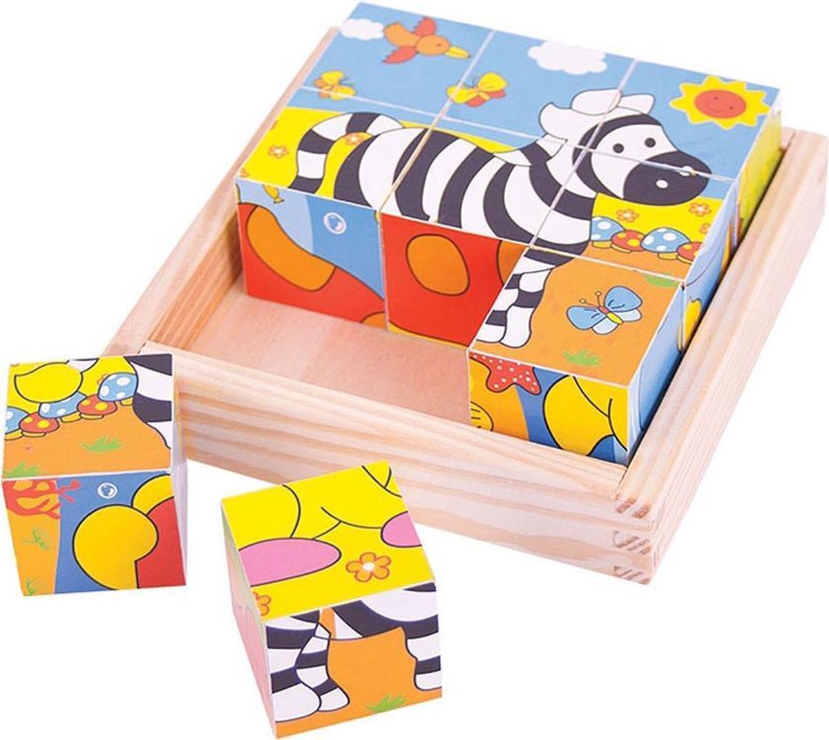 Bigjigs Safari Block Puzzle
