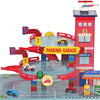 Garage en bois mentari rouge