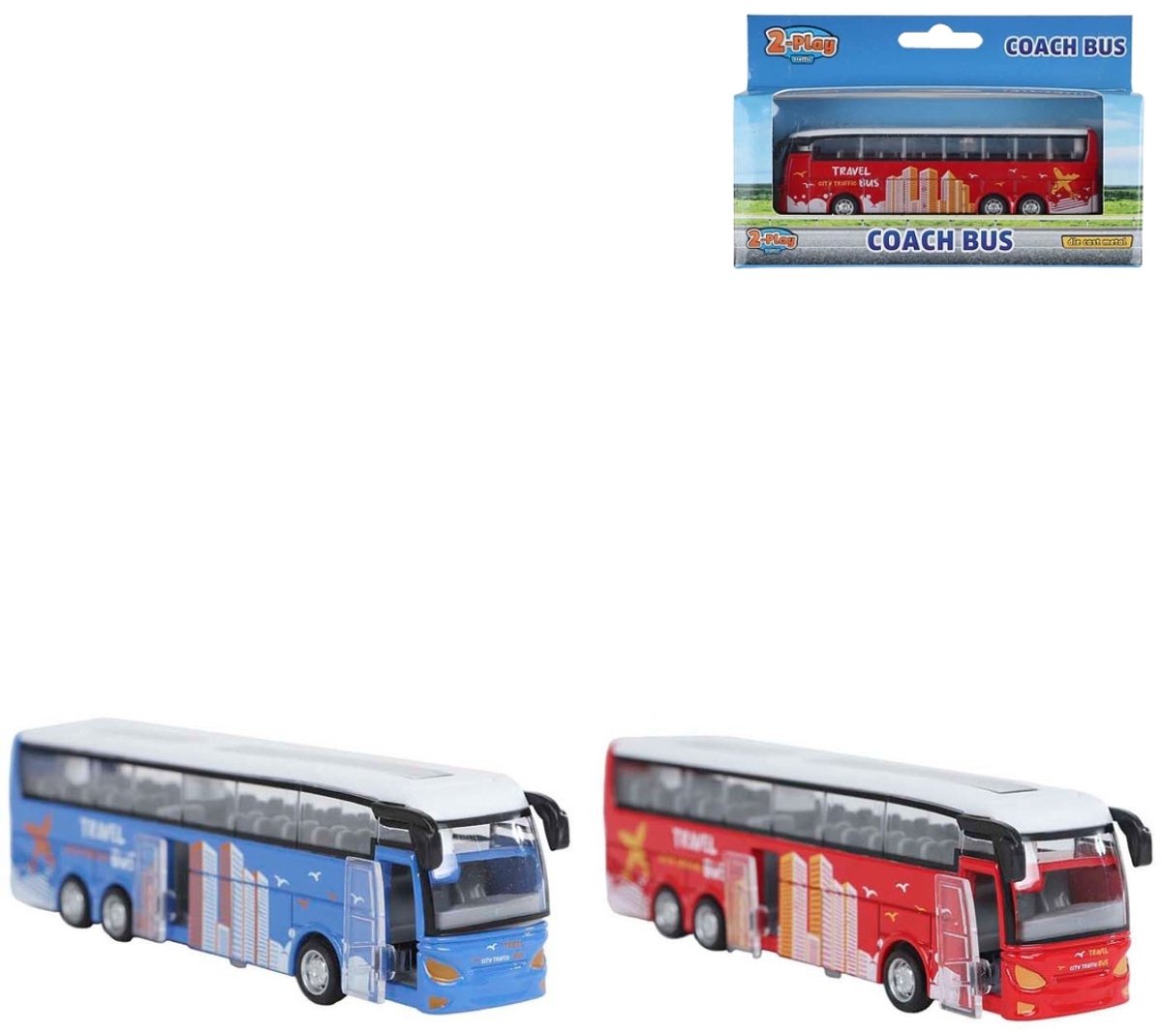 Bus de 2 jeux de bus, 12,5 cm