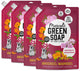Recharge lessive universelle savon vert Marcel's - mandarine osmanthus - 4 x 1l - 92 lavages