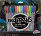 Grafix Gel Penny Set Pastel aux paillettes néon, 18dlg.