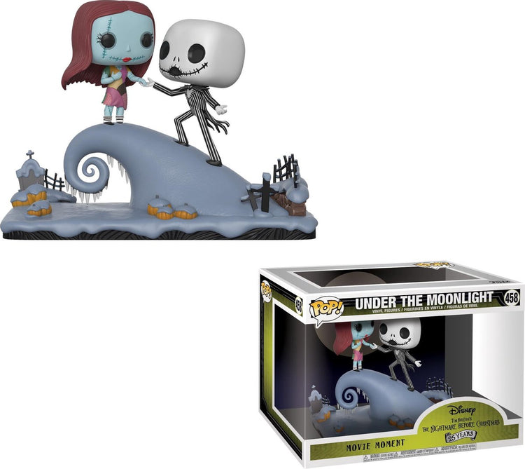 Funko-pop ! Disney : moments de cinéma - au clair de lune - Jack et Sally #458