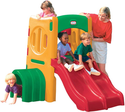 Aire de jeux d'extérieur Little Tikes avec tunnel et toboggan