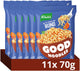 Knorr bonnes nouilles - boeuf - sans colorants artificiels ni conservateurs - 11 x 70 g