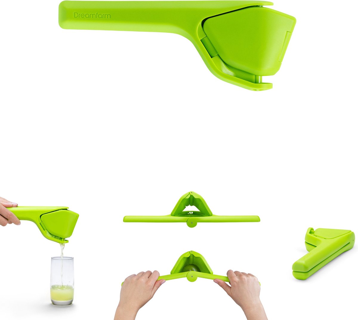 Dreamfarm - presse-lime plus fluide - - vert -