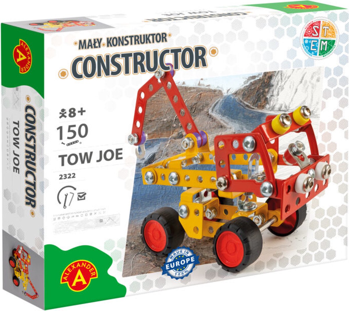 Alexander Toys Constructor Tow Joe - Dépanneuse - 219 pièces
