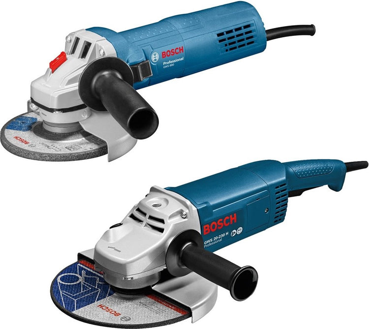 Bosch professional combipack gws 20-230 p + meuleuse d'angle gws 880 - 06018c1108