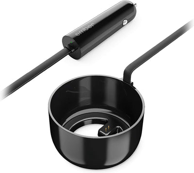 Ember travel mug² chargeur de voiture - tasses à café à emporter - chauffe-tasses - connexion électrique 12v - cadeau pour les amateurs de café - noir