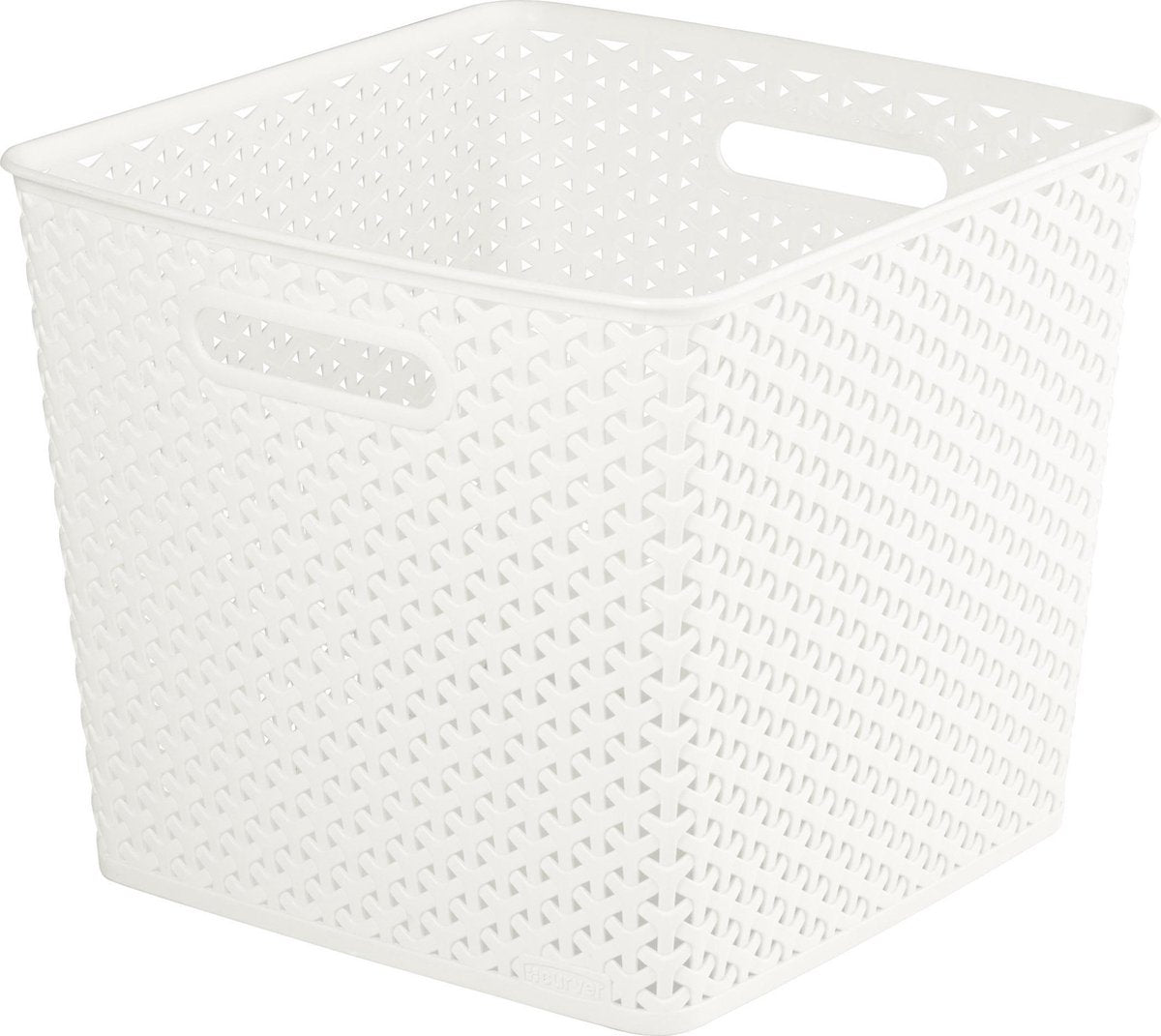 Curver panier de rangement my style - xl - blanc vintage
