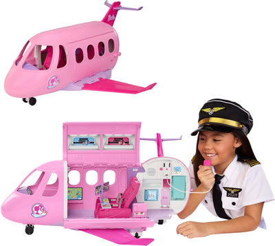 Avion de rêve Barbie Dreamland - avec fonction microphone et son fonctionnels