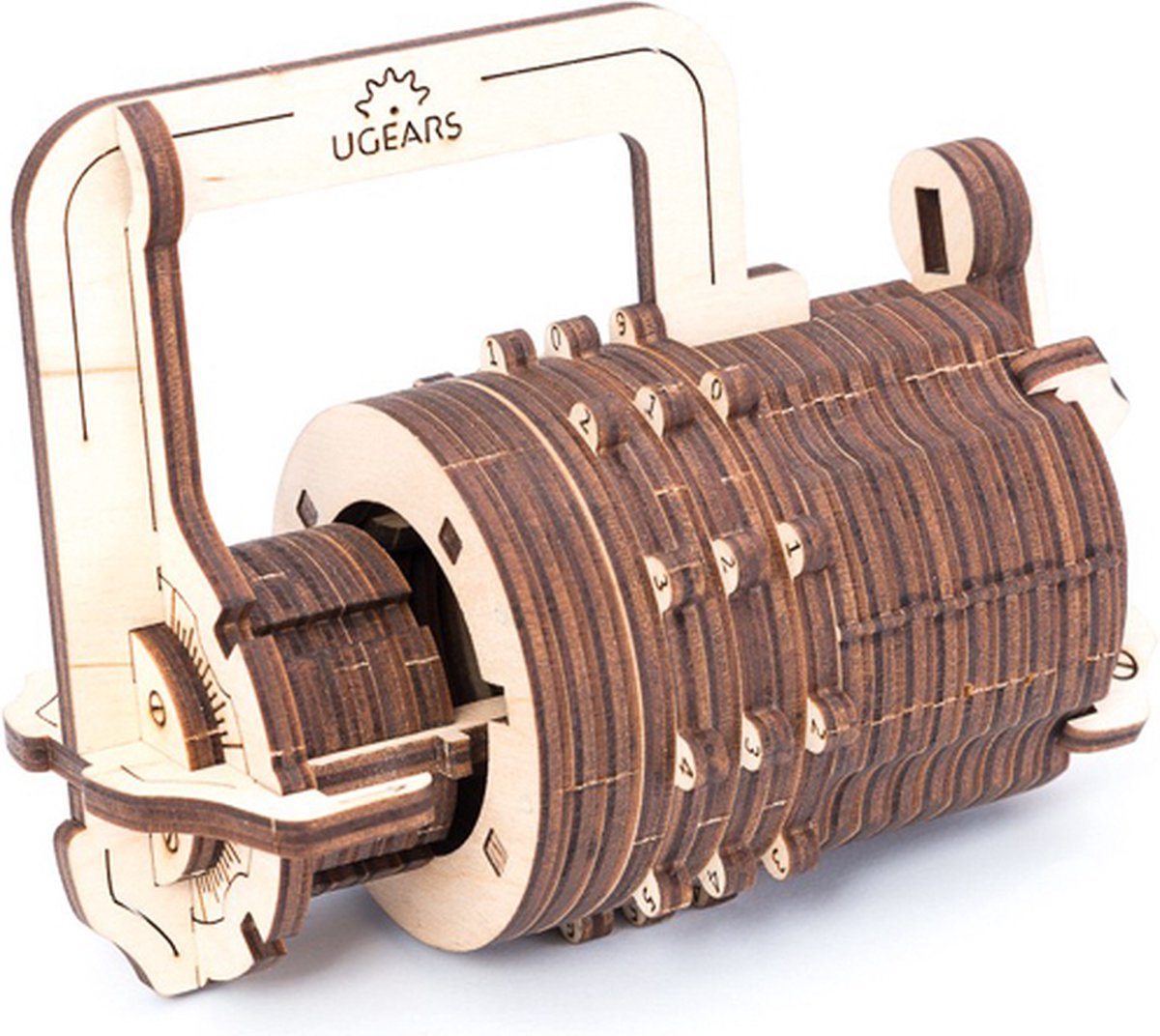 Kit de maquette en bois Ugears - serrure à combinaison