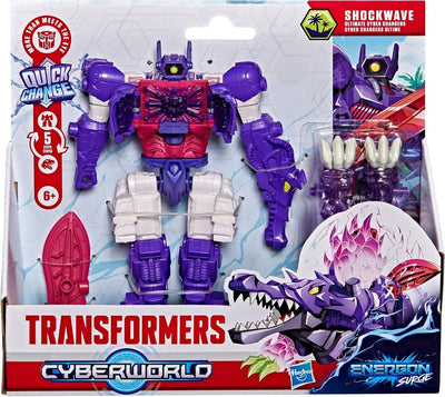 Hasbro transformateurs cyberworld ultimes cyber changeurs onde de choc