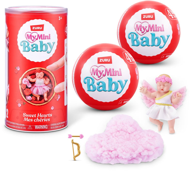 Mini zuru my baby sweet hearts série 1 - pack de 2