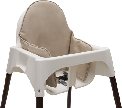 Jollein - réducteur de siège nougat - hydrofuge - réducteur de siège pour chaise haute ikea, bébé