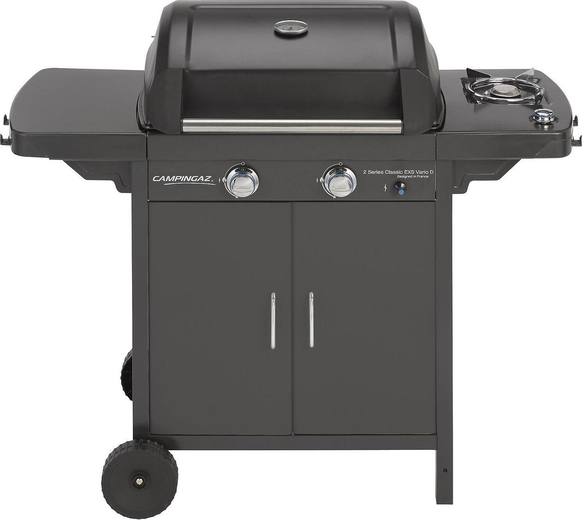 Barbecue à gaz Campingaz série 2 classic exs vario - BBQ compact - Surface de cuisson 2 100 cm² - anthracite
