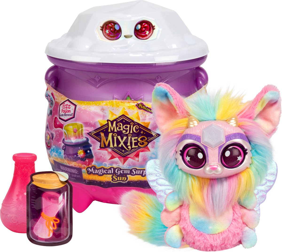 Moose Toys Magic Mixies Magic Choiler Soleil avec des cristaux