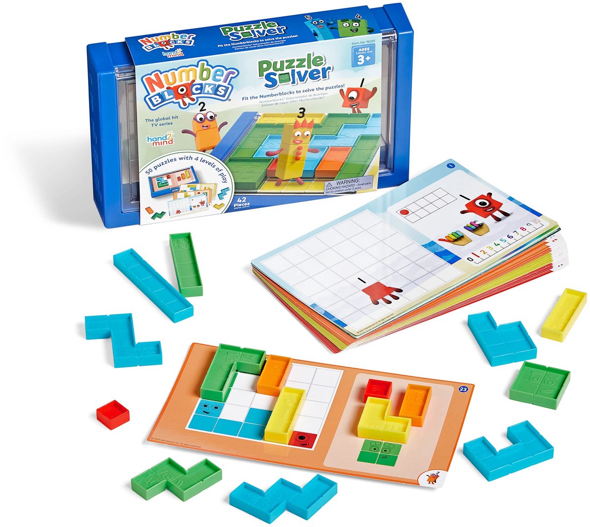 Ressources d'apprentissage solveur de puzzles de blocs de nombres - jeu éducatif - 3+