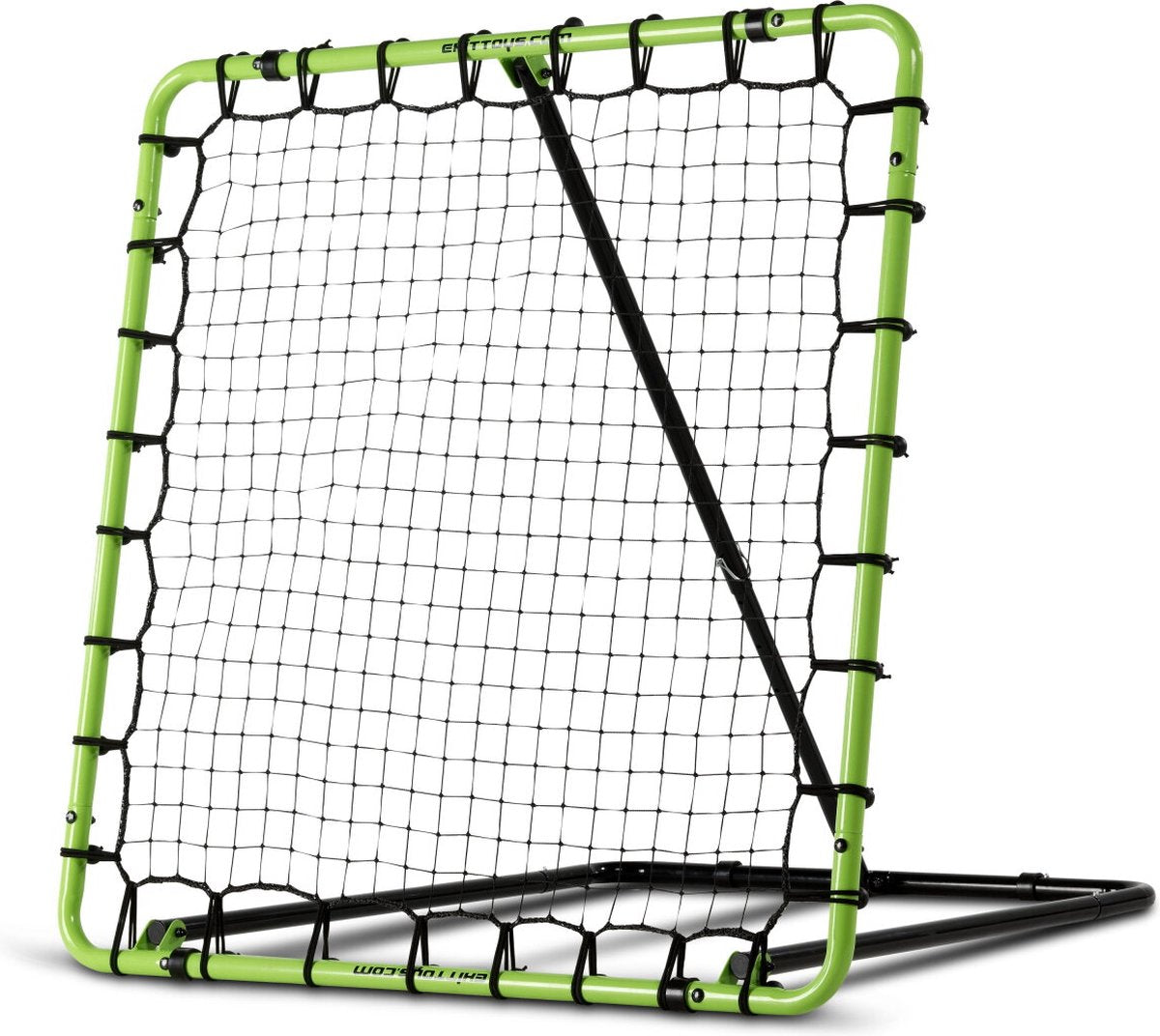 Exit toys rebondeur multisport exit tempo 120x120cm - tchoukball - rebondeur de football - matériel d'entrainement - extérieur - vert noir