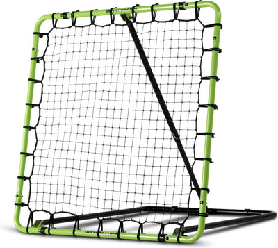 Exit toys rebondeur multisport exit tempo 120x120cm - tchoukball - rebondeur de football - matériel d'entrainement - extérieur - vert noir