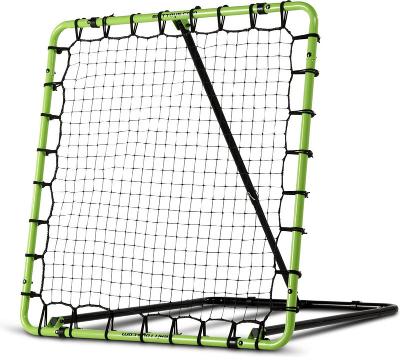 Exit toys rebondeur multisport exit tempo 120x120cm - tchoukball - rebondeur de football - matériel d'entrainement - extérieur - vert noir
