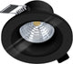 Luminaire encastré Eglo salabate - LED - ø 8,8 cm - noir - dimmable