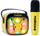 Otl technologies pokémon - set de karaoké pour enfants - microphone et haut-parleur sans fil - avec effets de lumière - distorsion de la voix