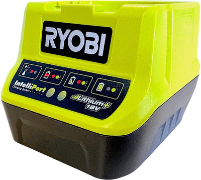 Série Ryobi one+ - chargeur de batterie compact - 18v - 2.0a - Indicateurs LED