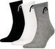 Head - unisexe - chaussettes de sport tous sports - entraînement - pack de 3 - taille 43-46