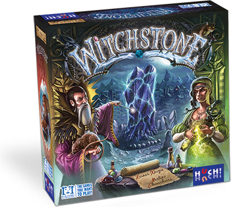 Geronimo joue à ce jeu ! witchstone, jeu de société, stratégie, 12 ans, 60 min