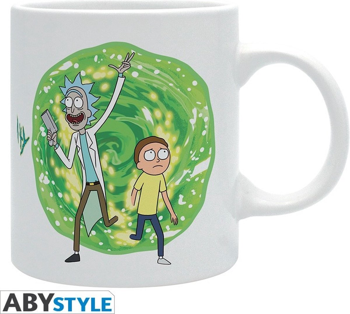 Tasse de portail Rick et Morty sans marque sans marque