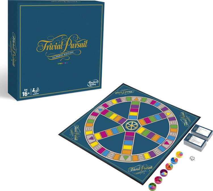Hasbro gaming trivial poursuite classique - jeu de société (français)