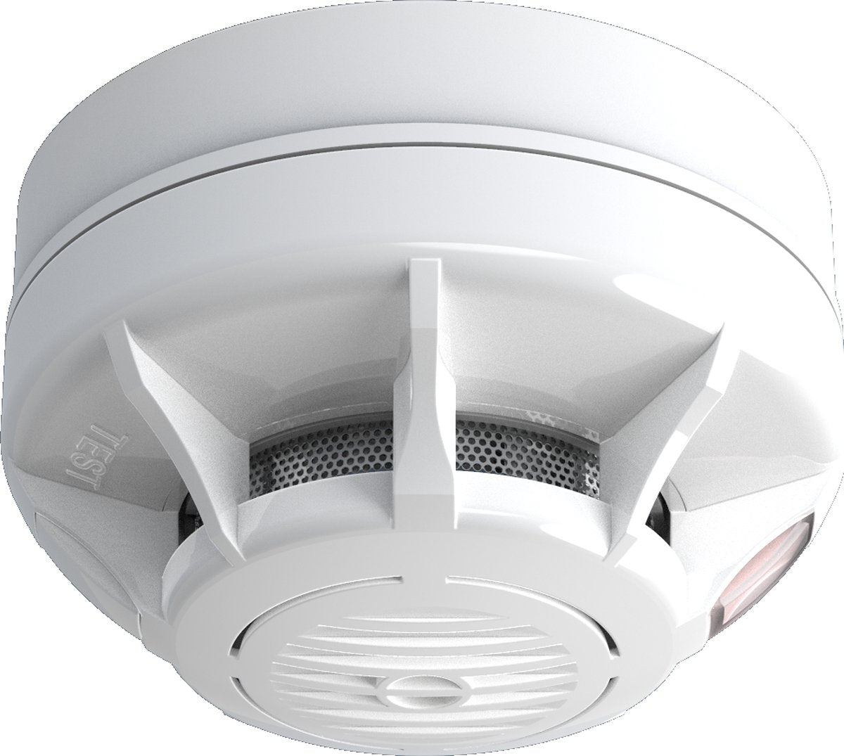 Mini détecteur de fumée optique Fito sur pile lithium 3v - 7900542