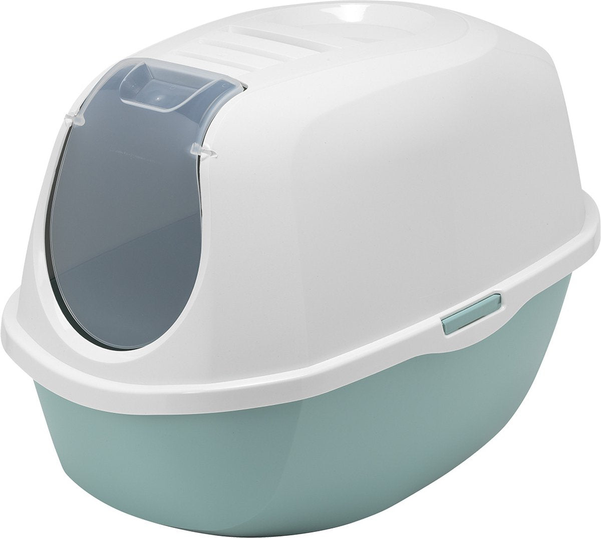 Moderna - bac à litière - chat - toilettes fermées pour chat smart cat recyclé 55x39x10cm essence - 1pc