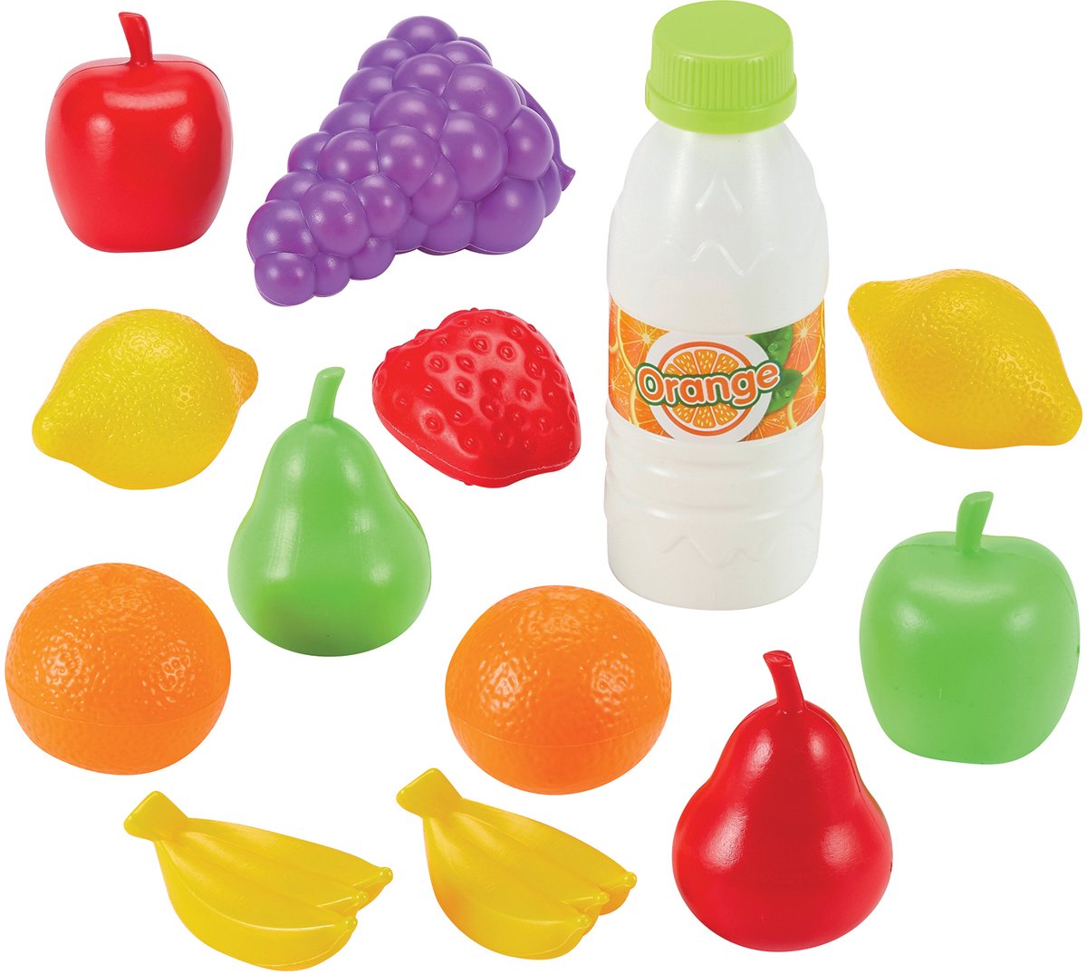 Les jouets écologiques mangent des fruits et légumes, 15dlg.
