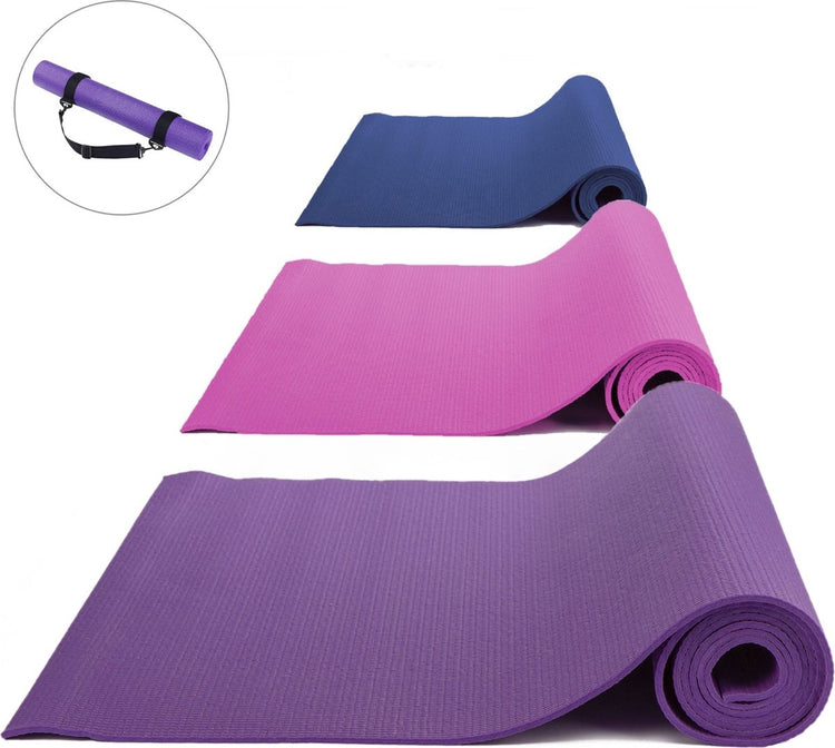 Tapis de yoga Rucanor 185 x 61 cm 3,5 mm lilas