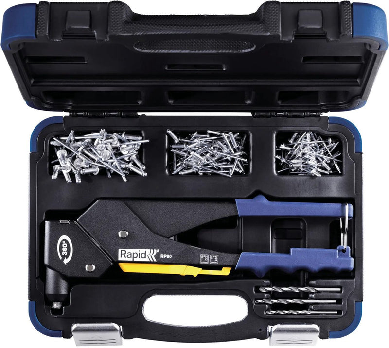 Boîtier de riveteuse à tête multi-rotative Rapid rp60 - 5001128