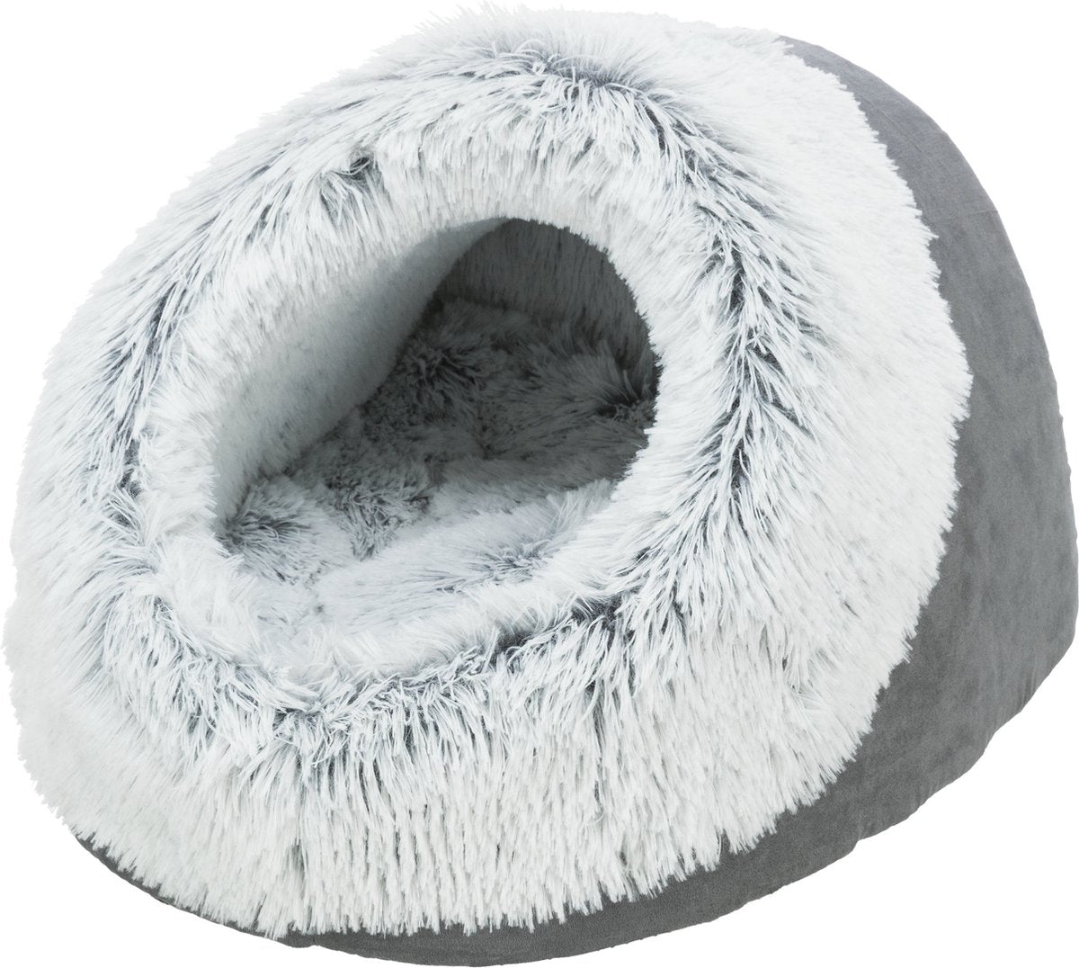 Trixie Cat Basket Iglo Harvey Grey White-Black