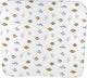 Meyco baby sea changing pad cover - multicolour - 85x75cm