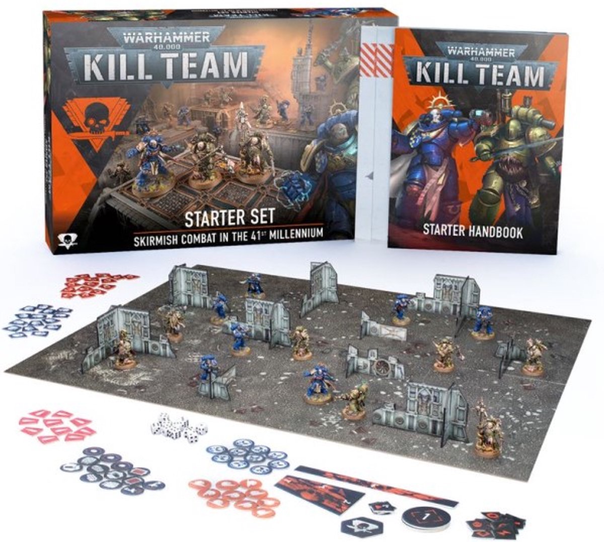 Games Workshop Warhammer - Kill Team - Kit de démarrage - Combat skimish au 41e millénaire - 103-54