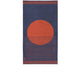 Serviette de plage Hippocampe Sunny Waves - 100x180 cm - bleu
