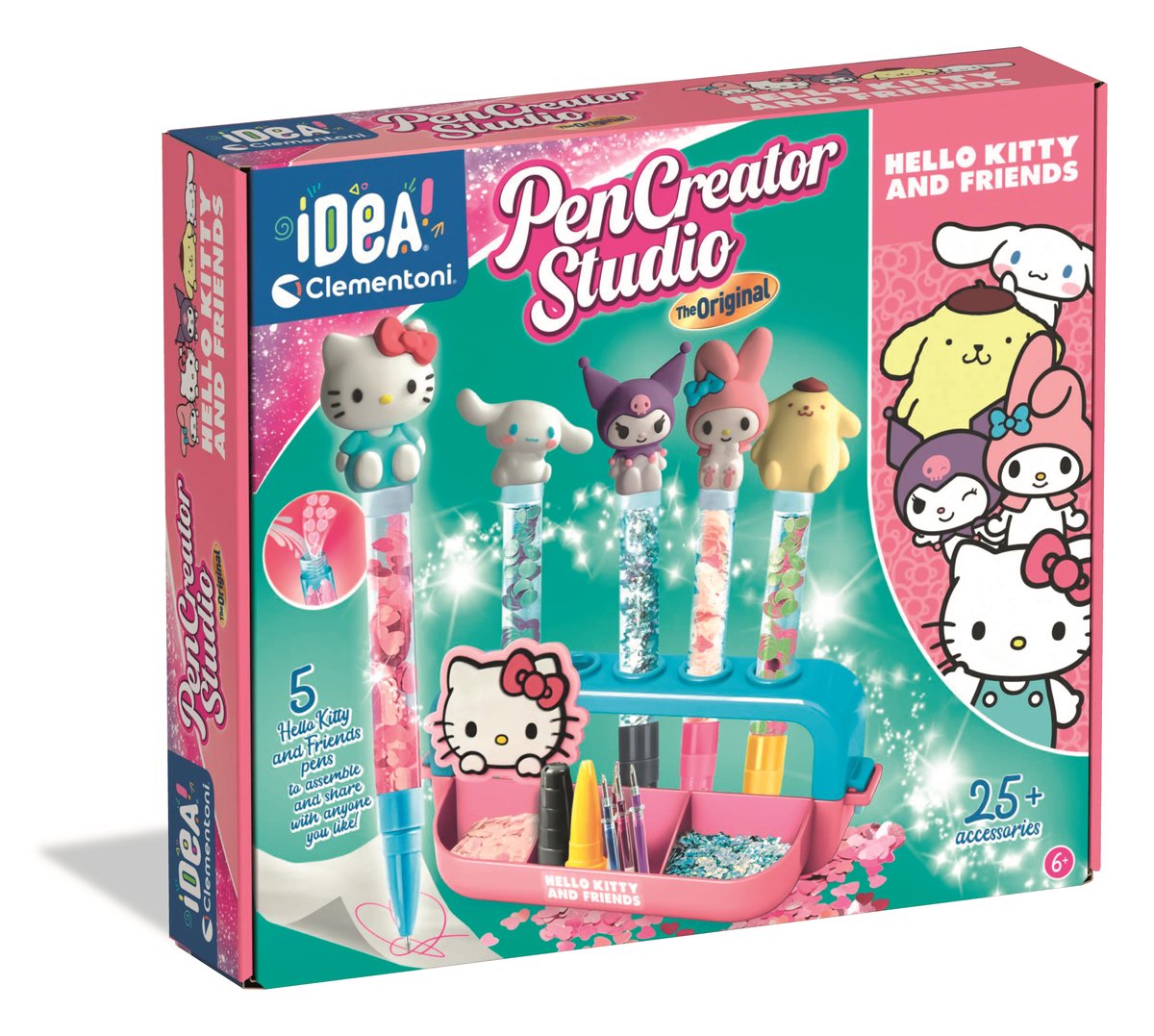 Hello Kitty Kit de fabrication de stylos Hello Kitty Friends Clementoni