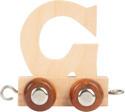 Petit pied - police en bois - G - 12 pièces